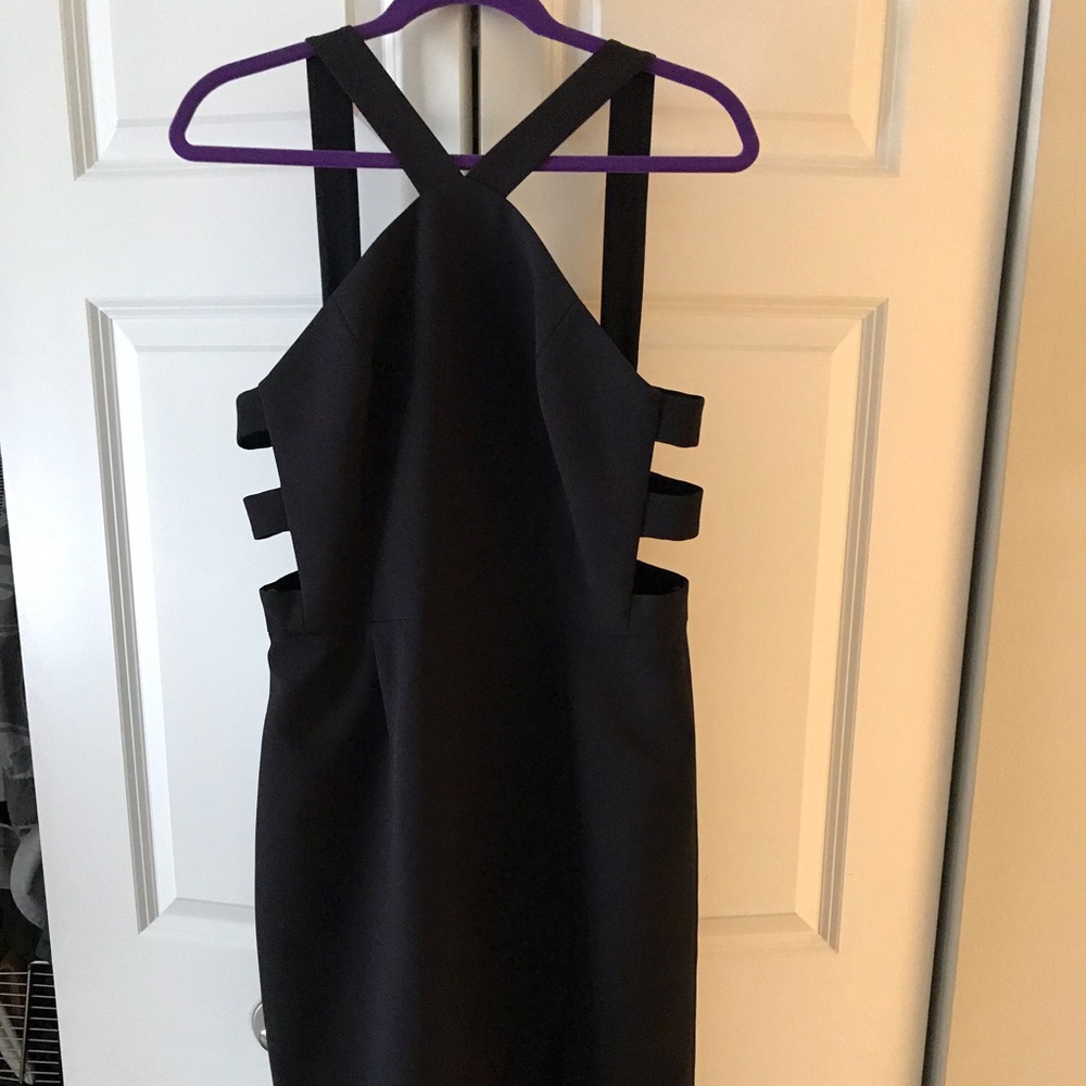 Sexy black dress